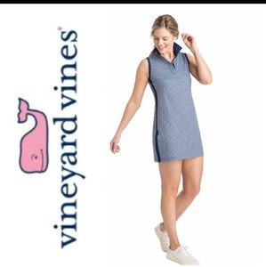 Vineyard Vines gingham collared sport dress